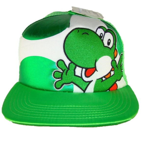 Nintendo Other - Nwt! Super Mario Bros Nintendo Nes Snes Yoshi Hat